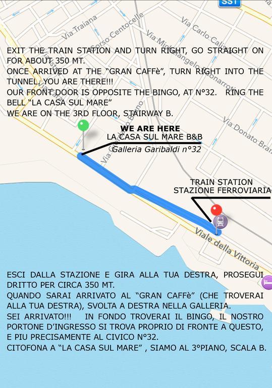 Bed and Breakfast La Casa Sul Mare Civitavecchia Exteriér fotografie